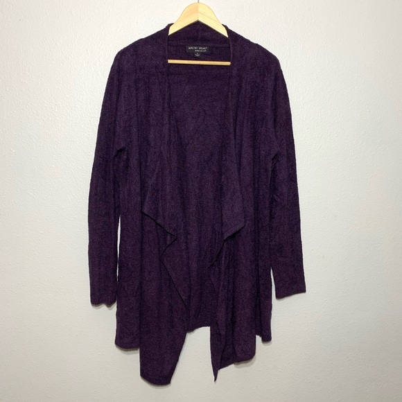 Barefoot Dreams Sweaters - Barefoot Dreams Soft Purple Calypso Wrap Cardigan